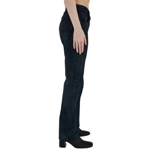 Moussy The Banning Straight Leg Jeans in Black 29 - Picture 2 of 4